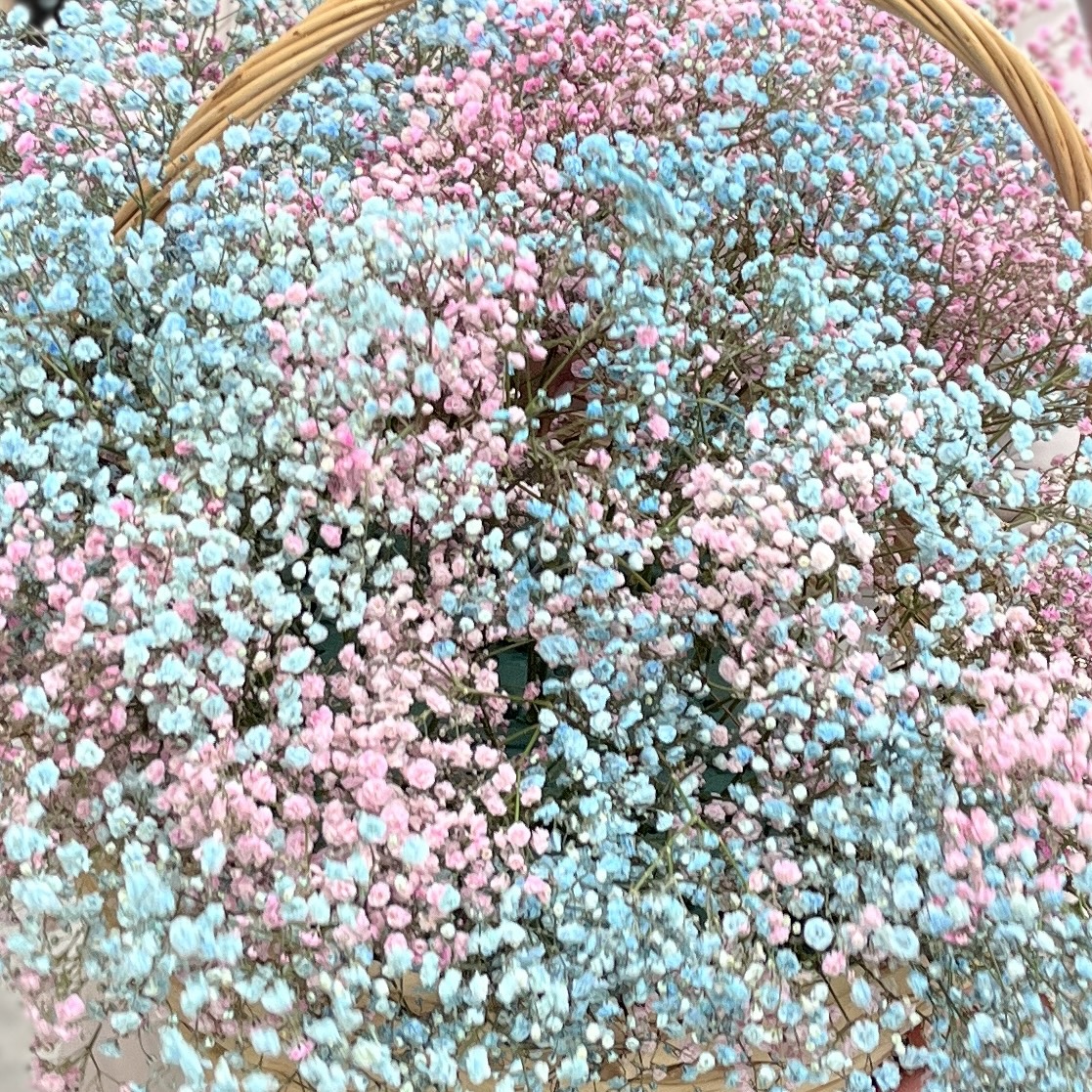 Корзина на Гендер Пати 25 гипсофил